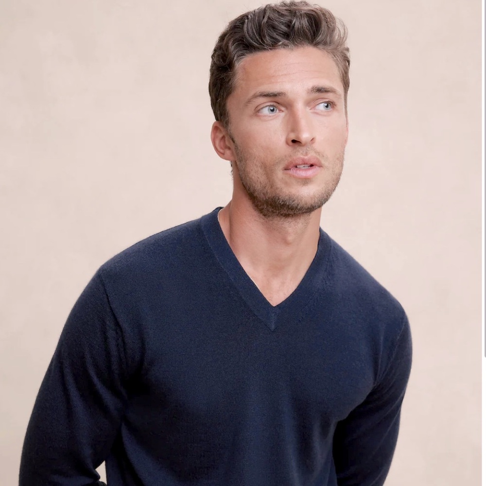 NWT Banana Republic Men’s V Neck Sweater
